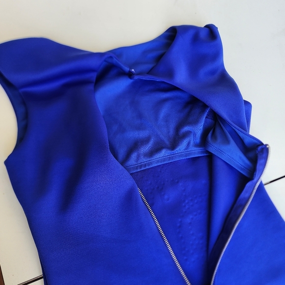 Speechless Junior's Formal Dress Blue Stretch Studded Bodycon Mini Sleveless  5 - Picture 10 of 16